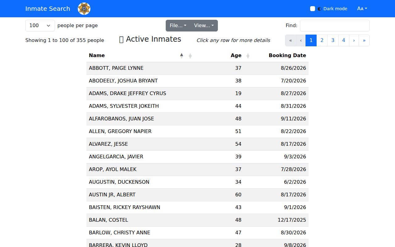 Linn County outstanding warrants and blank inmate custody search